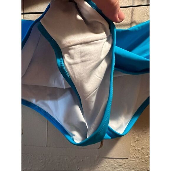 PINK Victorias Secret Blue V Crossover Bikini Bottom NEW Size XXL - Picture 14 of 14